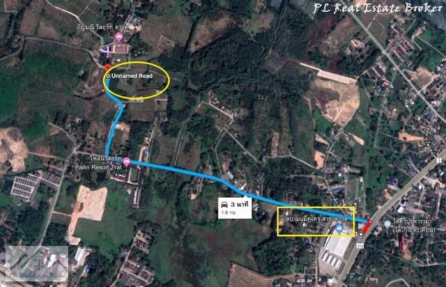 ขายที่ดินเปล่า 30 ไร่ 1 งาน อำเภอเมืองตราด ใกล้แม็คโครสาขาตราด ใกล้สถานีขนส่ง ทำเลดี เหมาะทำรีสอร์ท หรือธุรกิจอื่นๆ 5