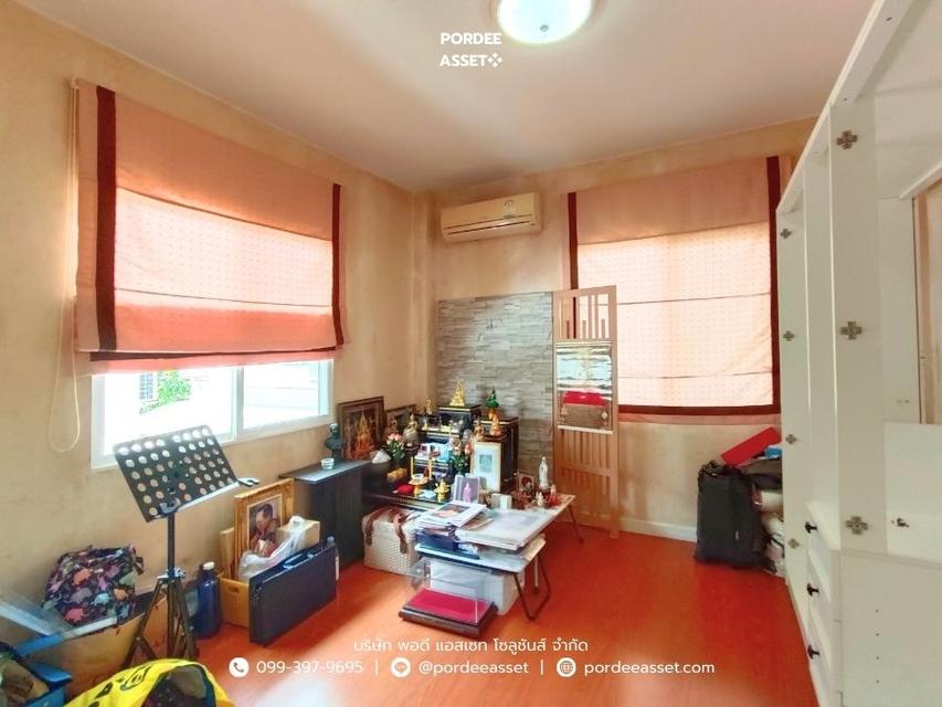 บ้านเดี่ยว เพอร์เฟคพาร์ค รัตนาธิเบศร์-ราชพฤกษ์ (ขนาด 50 ตร.ว.) ไทรม้า บางรักน้อย เมืองนนทบุรี รถไฟฟ้าสายสีม่วงสถานีไทรม้า  9