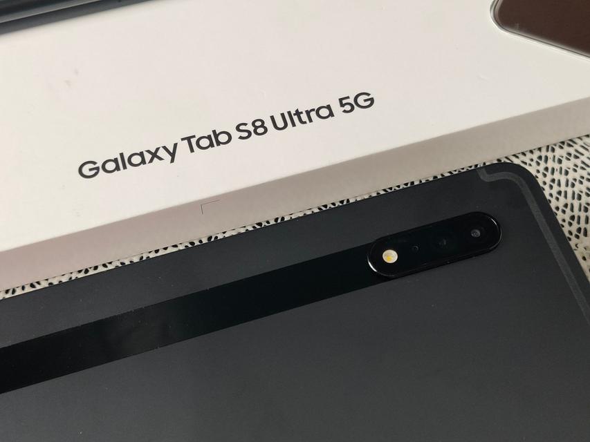 ขาย/แลก Samsung Galaxy Tab S8 Ultra 5G 8/128 LTE ศูนย์ไทย สวยมากๆ แท้ ครบยกกล่อง พร้อมคีย์บอร์ด เพียง 43,900 บาท  6