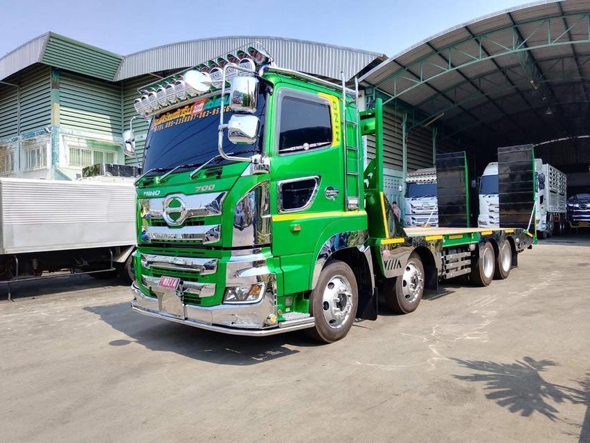 รถบรรทุกสไลด์ 12 ล้อ Hino Series 700 1