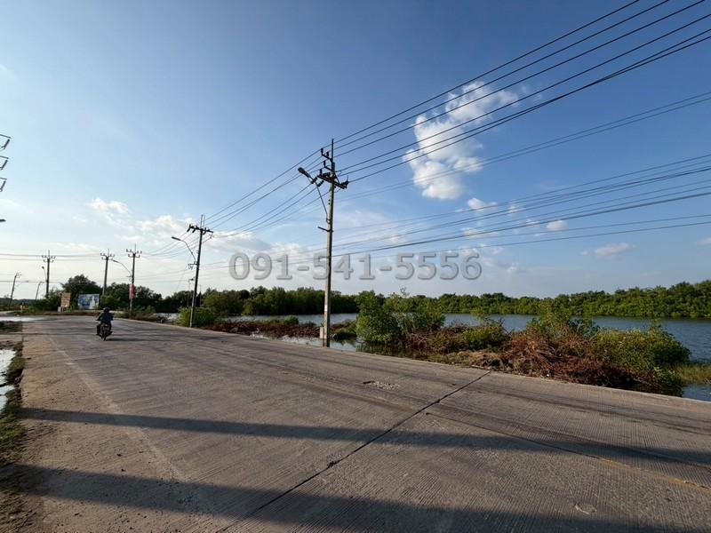 ขายที่ดินเปล่า แปลงใหญ่ 13-3-63 ไร่ ริมถนน ซอยประชาอุทิศ 90 หน้ากว้างติดถนนยาว ผังเมืองสีเขียว รองรับการพัฒนาแบบ Low Den 7