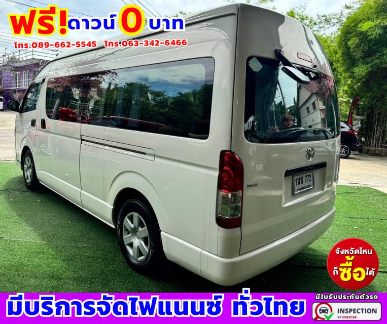 ปี2019 Toyota Hiace 2.7 COMMUTER 🚩เกียร์ธรรมดา 4