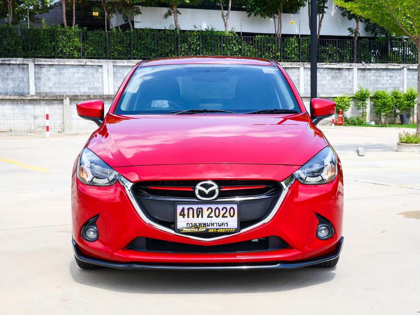 Mazda 2 รุ่น 1.5 XD High Plus L เครื่องยนต์ดีเซล(รุ่น Top สุด) ปี 2016 สีแดง 1