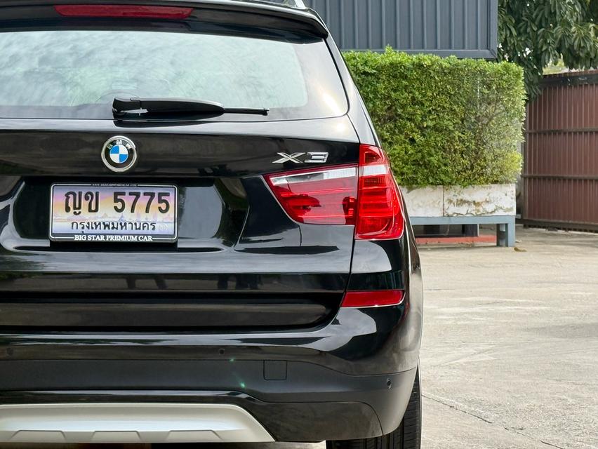2017 BMW X3 20D XDRIVE LCI รถออกศูนย์ BMW THAILAND รถวิ่งน้อย เข้าศูนย์ตามระยะ รถไม่เคยมีอุบัติเหตุครับ 9