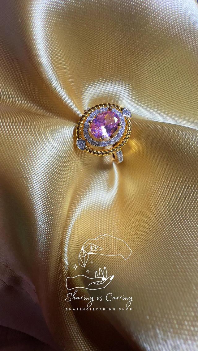 แหวนแฟชั่น เพชรแฟนซี CZ สวยน่ารักกกมาก แบบ บริดเจอตัน ราคา ฿1,390.- บาท รวมส่ง Bridgerton syle