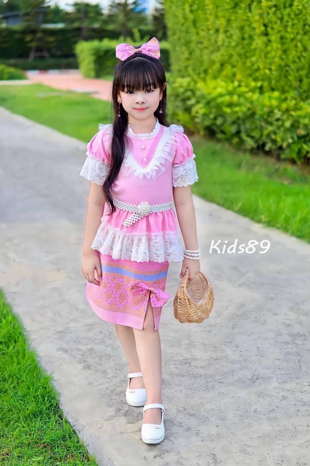 รูป ชุดผ้าไทยเด็กหญิงโทนหวาน 3