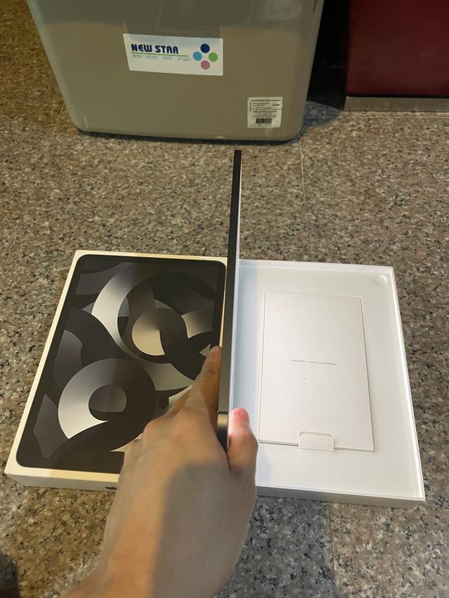 ขายiPadAir5 M1 สีSpace Black64กิ๊กWifi Celluer ใส่ซิมได้ยกกล่องไร้รอยตกใช้งานดีทุกๆฟังชั่นถูกมากกก