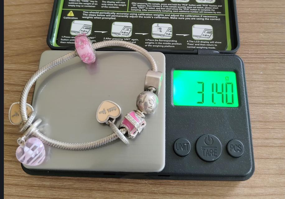 กำไลเงิน92.5% PANDORA รูปที่ 2