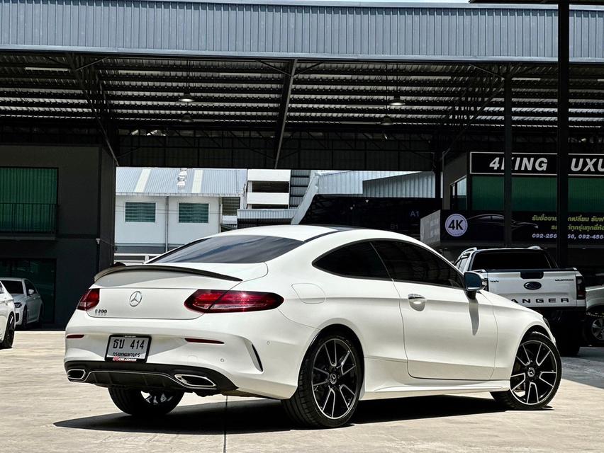 Mercedes Benz C200 Coupe Facelift AMG Dynamic ปี 2019 รถบ้านแท้  14