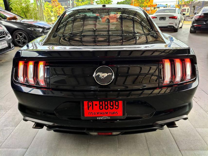 2019 FORD MUSTANG 2.3 Ecoboost เกียร์ออโต้ สีดำ 4