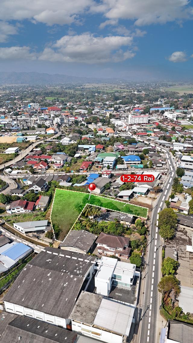ขายที่ดินเปล่า ในตัวอำเภอพาน ทำเลศักยภาพ พร้อมพัฒนาต.เมืองพาน อ.พาน จ.เชียงราย 57120 5