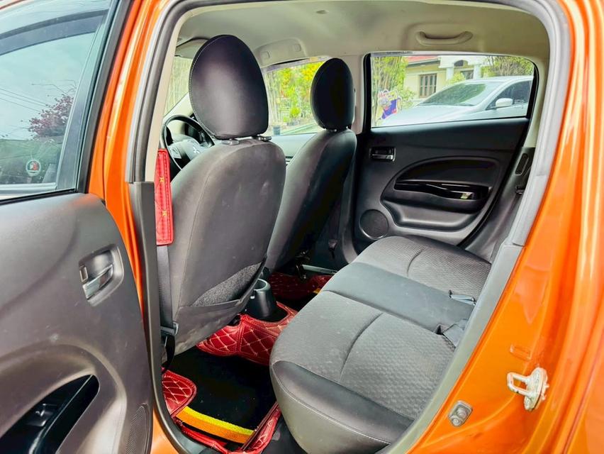 #MITSUBISHI MIRAGEเครื่อง1.2cc.รุ่น GLS Hatchback ปี 2016 เกียร์AUTO ~ไมล์แท้ 12x,xxx กม. ~เครื่องยนต์ 1.2 ลิตร ประหยัดสุ 9