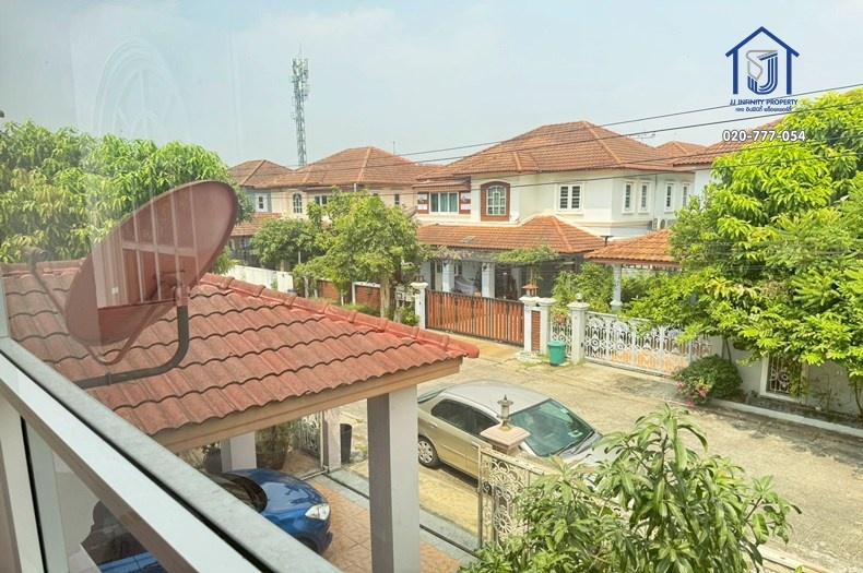 ขายบ้านเดี่ยว 2 ชั้น หมู่บ้าน เค.ซี.พาร์ควิลล์ 2  ซอยเลียบคลองสอง29 ใกล้ทางด่วนกาญจนาภิเษก 12