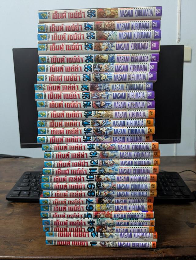 การ์ตูน Saint Seiya เซนต์เซย์ย่า ภาคแรก 28 เล่มจบ