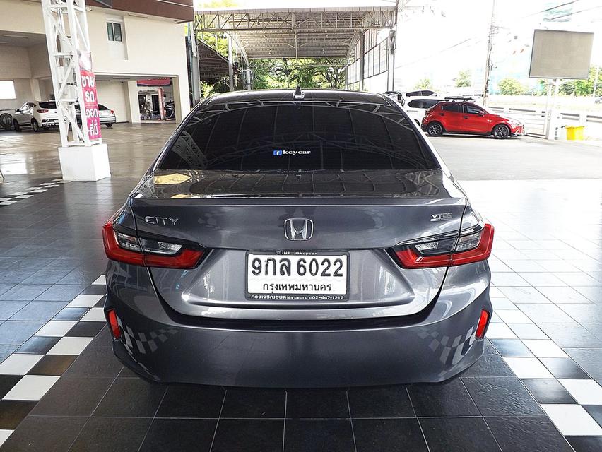 (แจ้งรหัสรถ KCY6022) HONDA CITY TURBO 4 ประตู 1.0 SV AUTO ปี 2020 สีเทา รูปที่ 10
