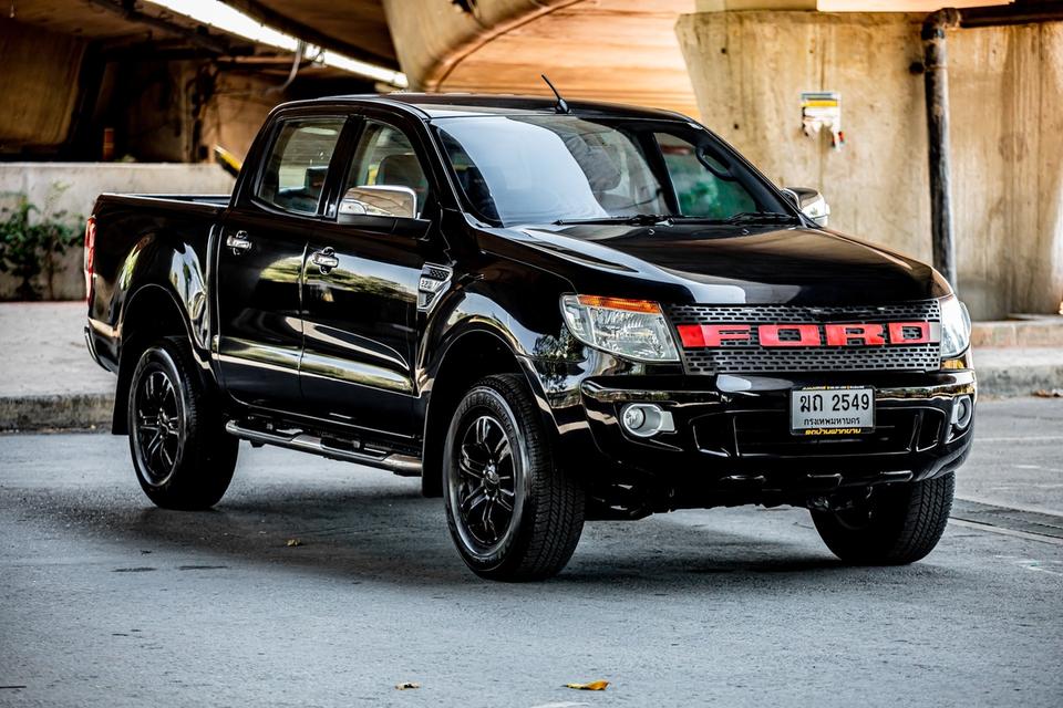 Ford Ranger Hi-lander 4 ประตู 2.2 XLT เกียร์ Auto ปี 2012 สีดำ