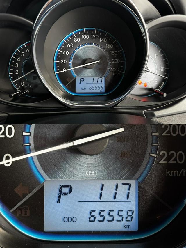 รถมือเดียว โฉมใหม่ ผ่อนเบาๆ 5,6xx มีวารันตีสภาพ Toyota Vios 1.5Entry รูปที่ 14