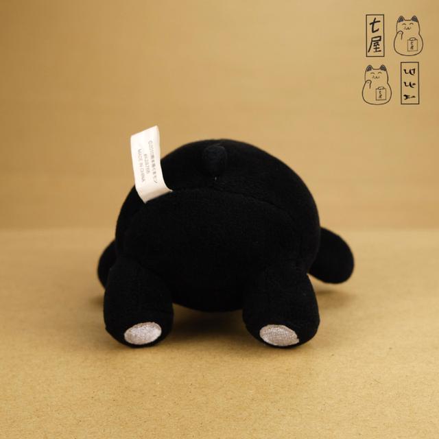พวงกุญแจ ตุ๊กตา ท่านประธาน・CHO・หมีดำ・คุมะมง 【 แชมป์・Yuru-Chara・2011 】🐻 Kumamon Black Bear ・Mascot・Keychain 11 cm・Ball Chain Sitting Ver. 🖤