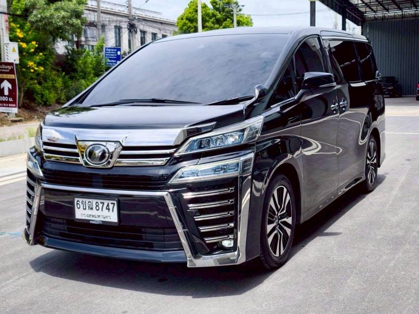 รหัสรถ KPV8747 2019 TOYOTA VELLFIRE 2.5 ZG Edition