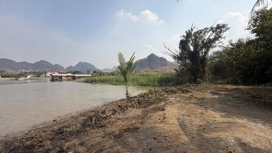 ขายที่ดิน ริมน้ำในเมืองโอกาสแบบนี้ไม่ได้มีบ่อย — แปลงใหญ่ วิวภูเขา ติดแม่น้ำแควน้อย 11