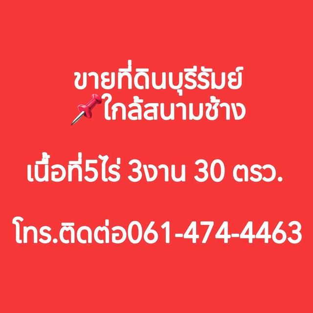ขายที่ดินบุรีรัมย์ Land for Sale in Buriram 1