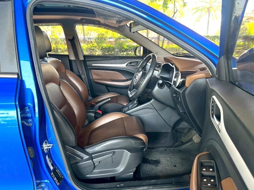 ขายรถ MG ZS 1.5X sunroof ปี 2018 สีน้ำเงิน เกียร์ออโต้ 9