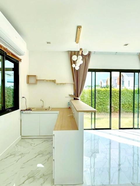 แยกสะแกงาม 600มเทียนทะเล11-17 .พระราม 2 ขาย-ให้เช่าบ้านเดี่ยว แปลงมุม พื้นที่กว้าง 49 ตร.วา. 195 ตร.ม. 4นอน 3น้ำ 7