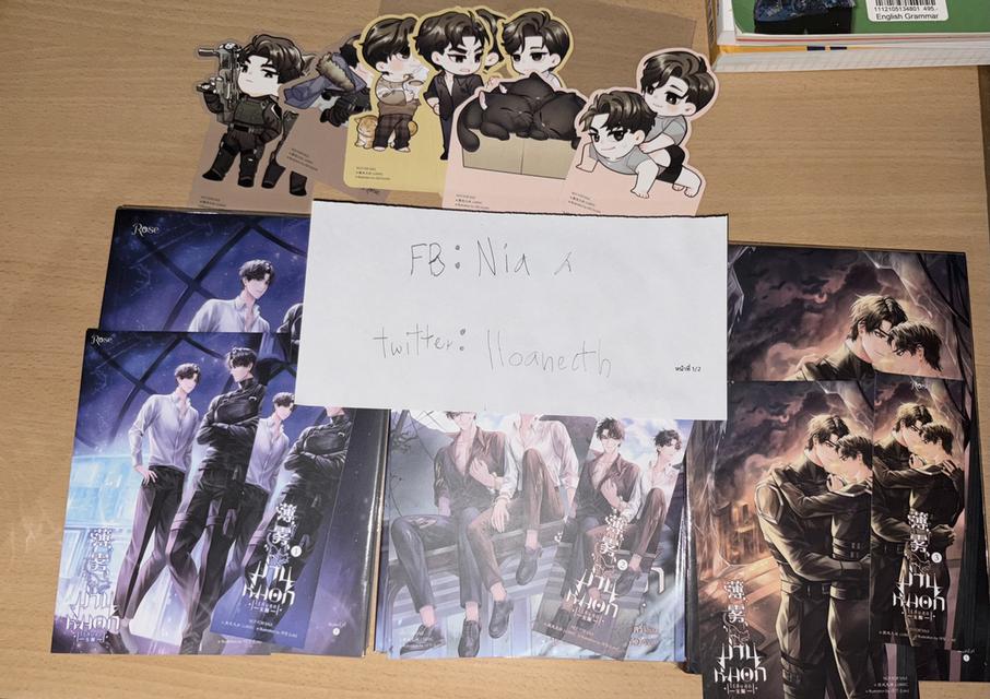 นิยายวาย ม่านหมอกไร้สิ้นสุด มือสอง 650 รวมส่ง