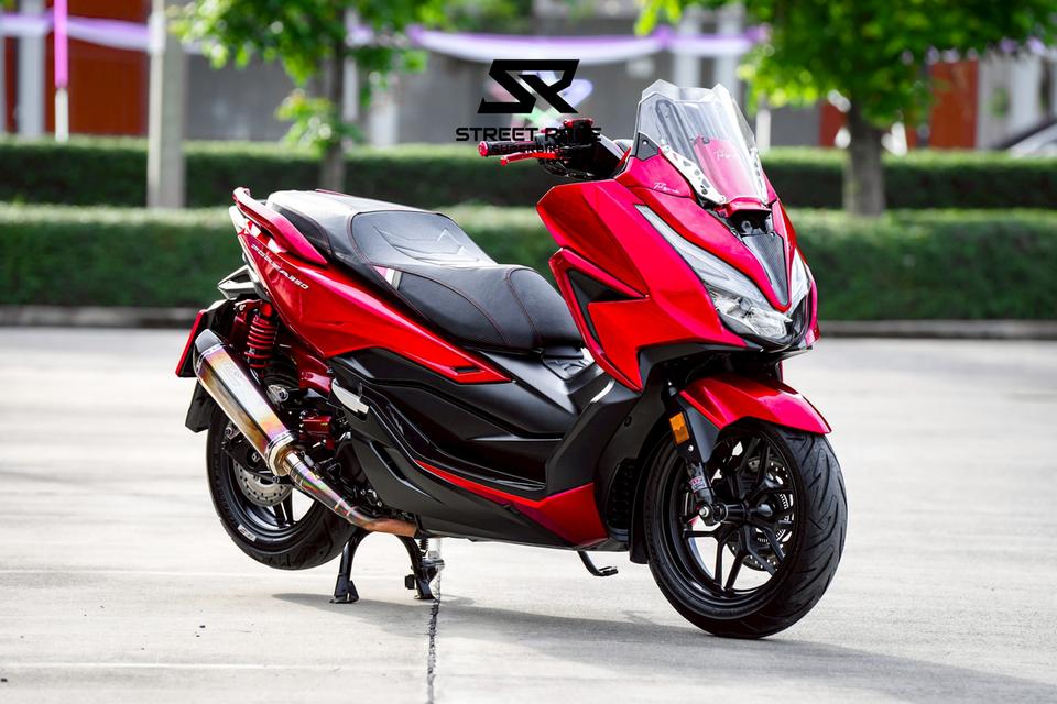Forza350 ปี 2021 สี แดงหน้าคาร์บอน สายหล่อต้องมี!  8