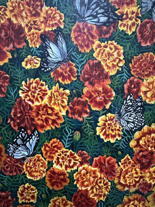 ผลงานสร้างสรรค์ศิลปะ บนเฟรมผ้าใบ รูปที่ 5