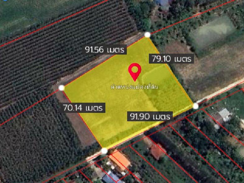 ขายที่ดินห้างสูง 4 ไร่ ติดถนนคอนกรีตเข้าซอยจากถนน4082-300เมตร ใกล้เอเชียคลีน-4กม. อ.หนองใหญ่ ชลบุรี 3