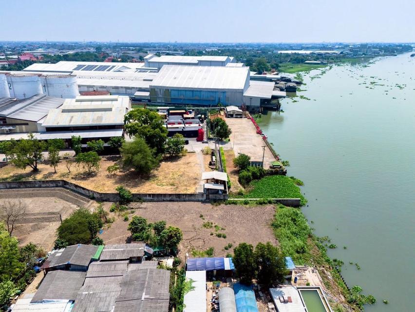 ขายที่ดินติดริมแม่น้ำเจ้าพระยา บางบัวทอง ปทุมธานี ที่ถมแล้ว วิว 2 โค้งนำ้ 5