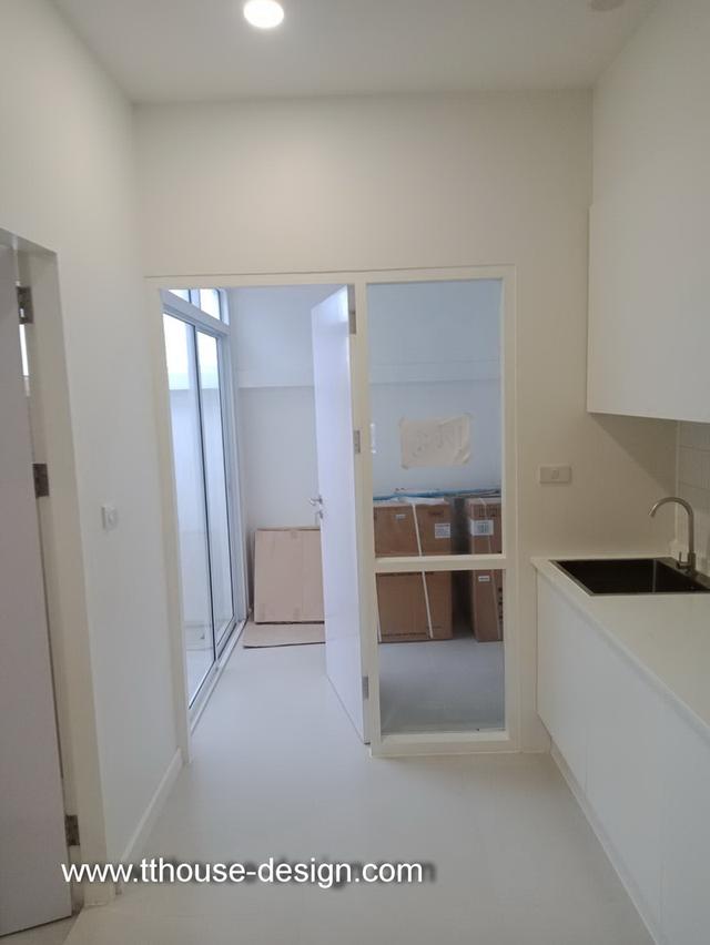 รับเหมา ต่อเติม โครงหลังคา กันสาด ห้องครัว เทพื้นปูกระเบื้อง ID Line : dddesign23 5