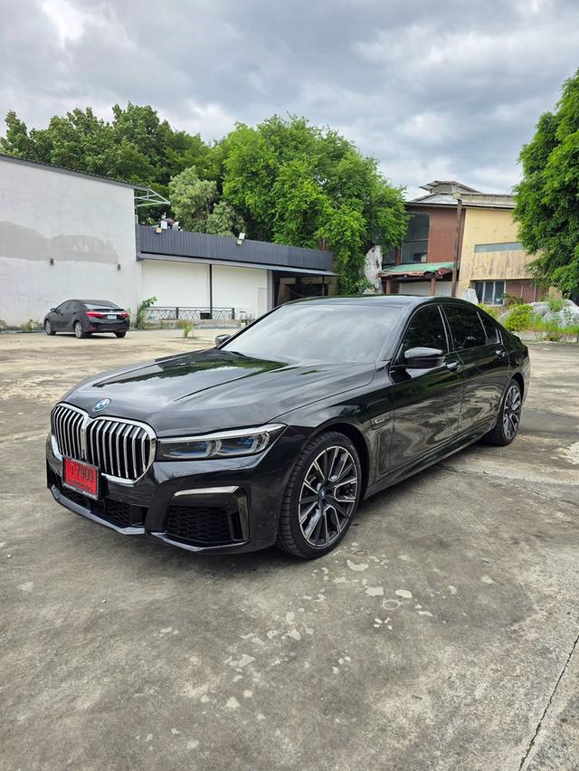 BMW 745Le xDrive M Sport G12 LCI สีดำ ปี 2021 ไมล์ 20,000 กม. รูปที่ 1