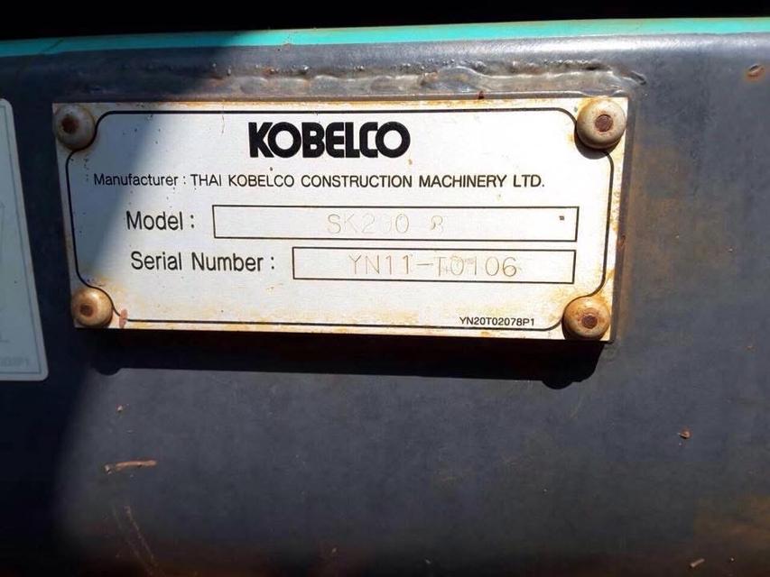 รถแม็คโคร Kobelco sk200 Yn11 มือสอง 5