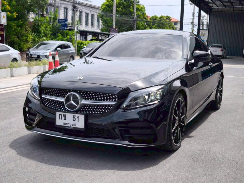 รหัสรถ KPV51 2024 BENZ C200 2.0 COUPE AMG DYNAMIC