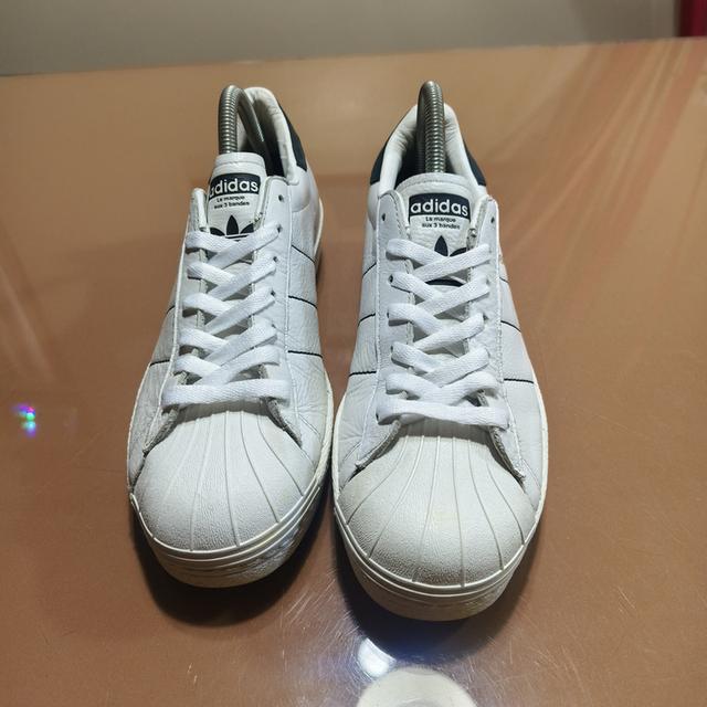 adidas Originals Superstar 80s “Handcrafted Pack” In Premium Fashion - Off-white(CQ2653) Made in Indonesia🇮🇩Size. 41⅓/26 cm รูปย่อยที่ 4