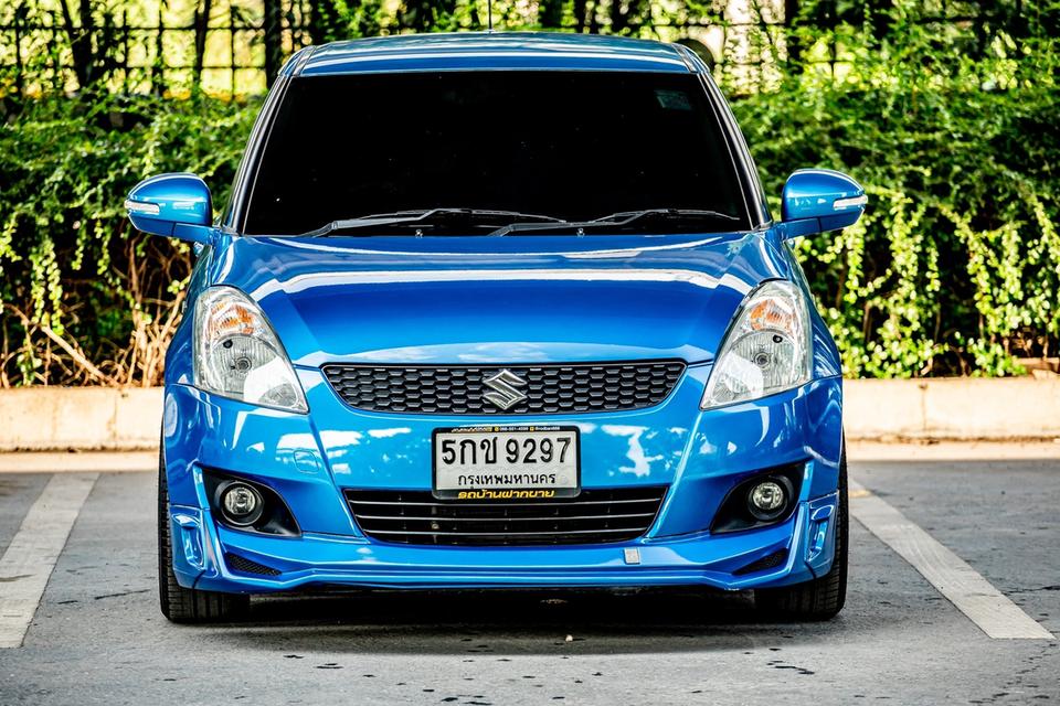 SUZUKI SWIFT 1.25 GLX สีฟ้า ปี 2014 มือเดียวป้ายแดง 2