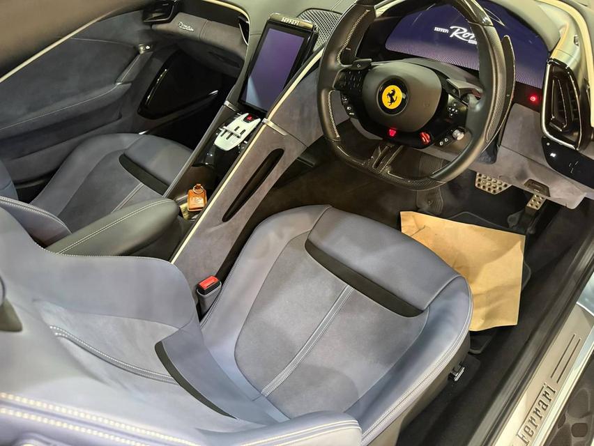 2025 FERRARI ROMA SPIDER มีแค่ 3 คันในไทยเท่านั้น สภาพป้ายแดง แต่ถูกกว่าหลายล้านบาทเลย รูปที่ 9