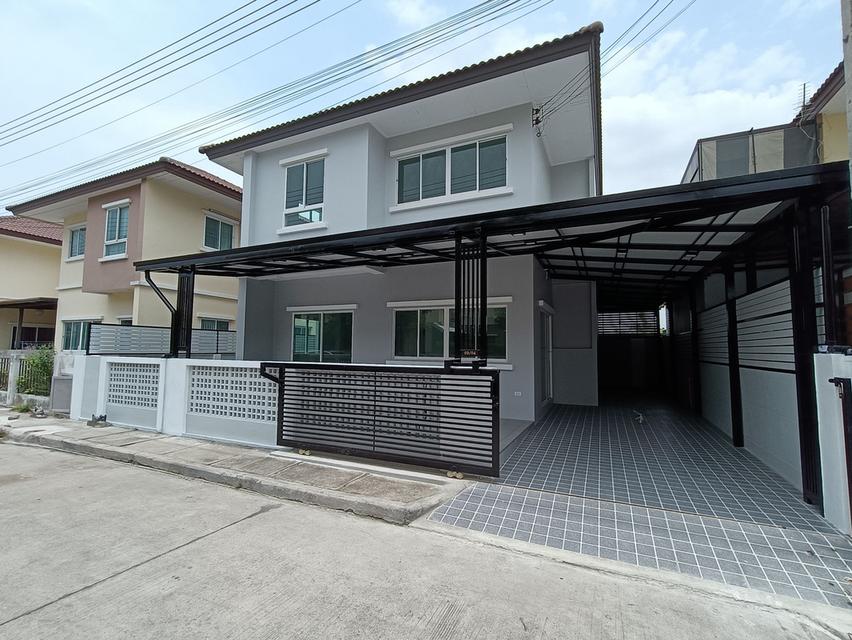 บ้านแฝดลำลูกกาคลอง 3 หมู่บ้านวราภิรมย์ 2 นัดชมบ้าน 085-318-6868 คุณวา 2