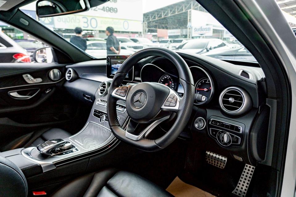 รหัสรถ NP161 รุ่นรถ : BENZ C350e AMGปีรถ : 2017 15