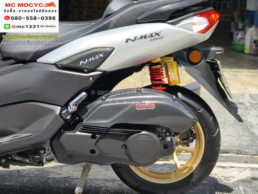 Nmax 2021 วิ่ง2000โลแท้ รุ่นTOP ABS TCS รถบ้านแท้มือเดียว กุญแจบุคเซอวิสครบ No1152 16