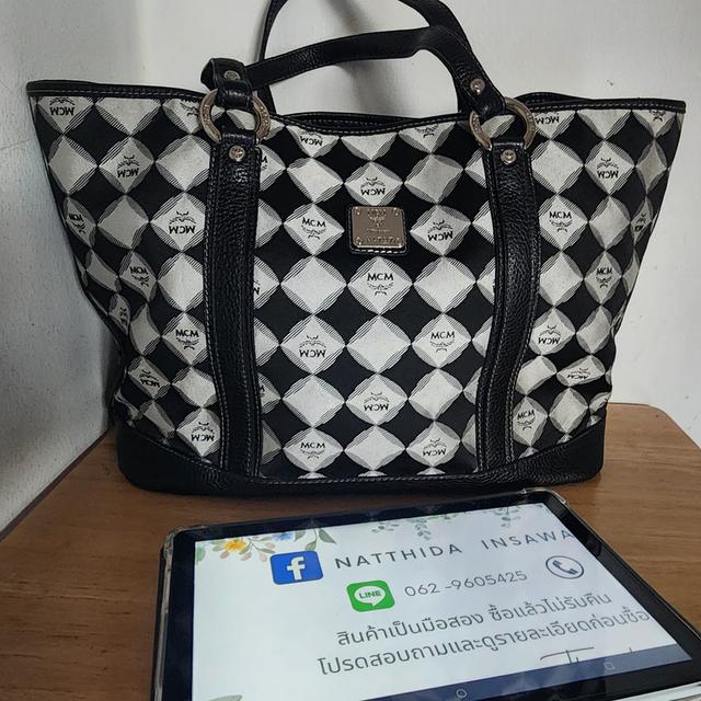 MCM Shopping tote  มือสองสภาพดี 5