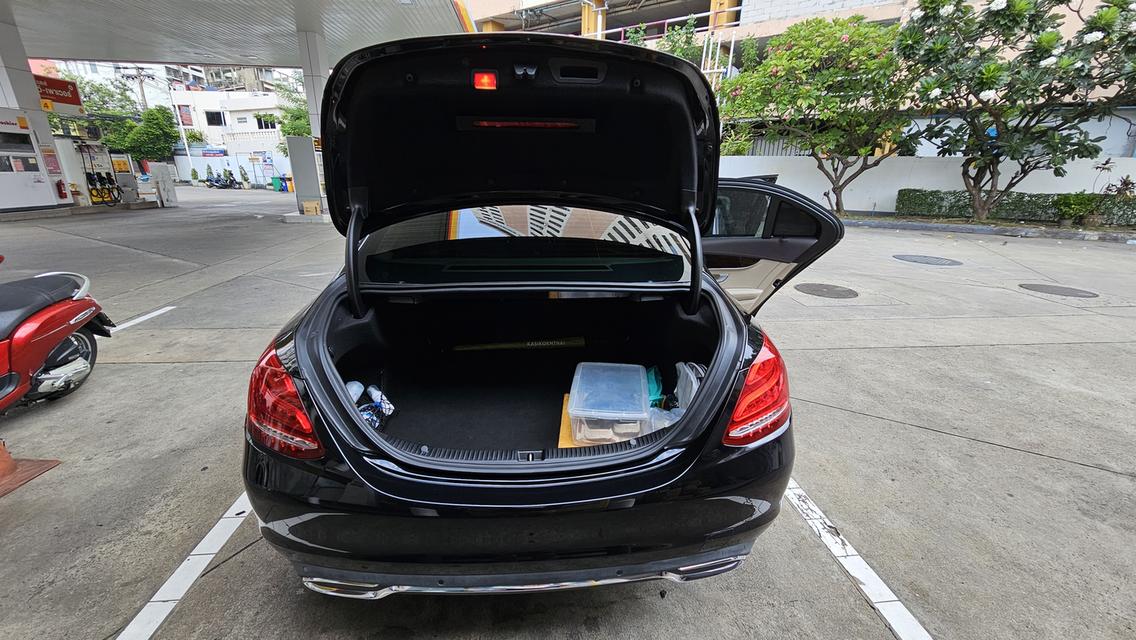 Benz c180 exclusive 2014 สีดำ มีหลักฐาน เปลี่ยน parts พร้อมใช้สุดๆ รูปที่ 7