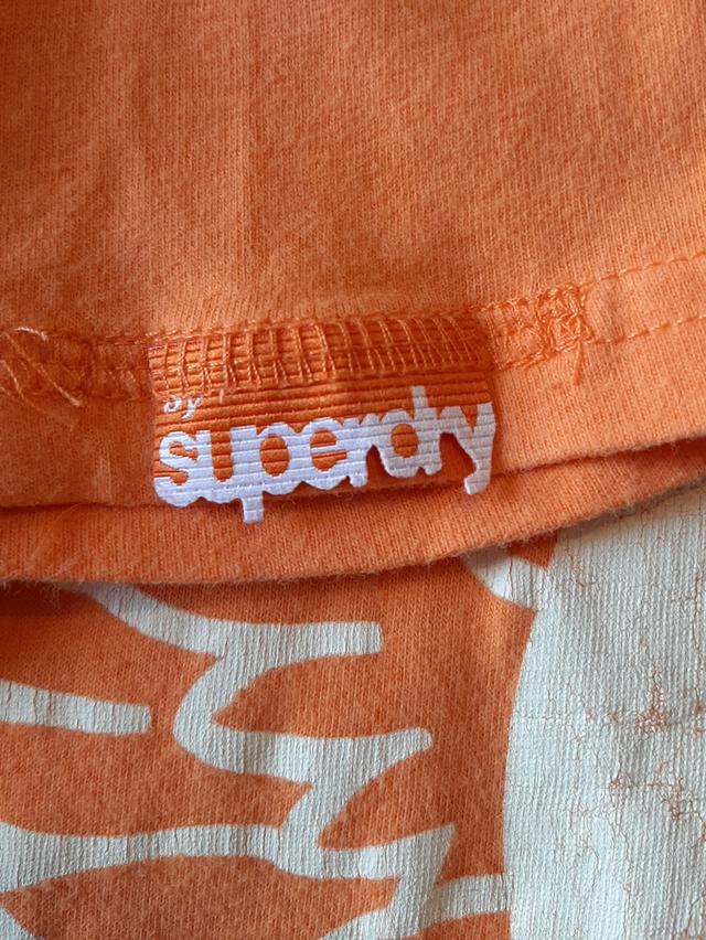 เสื้อยืด Superdry Size M มือสอง แท้สภาพใช้งาน รูปที่ 5