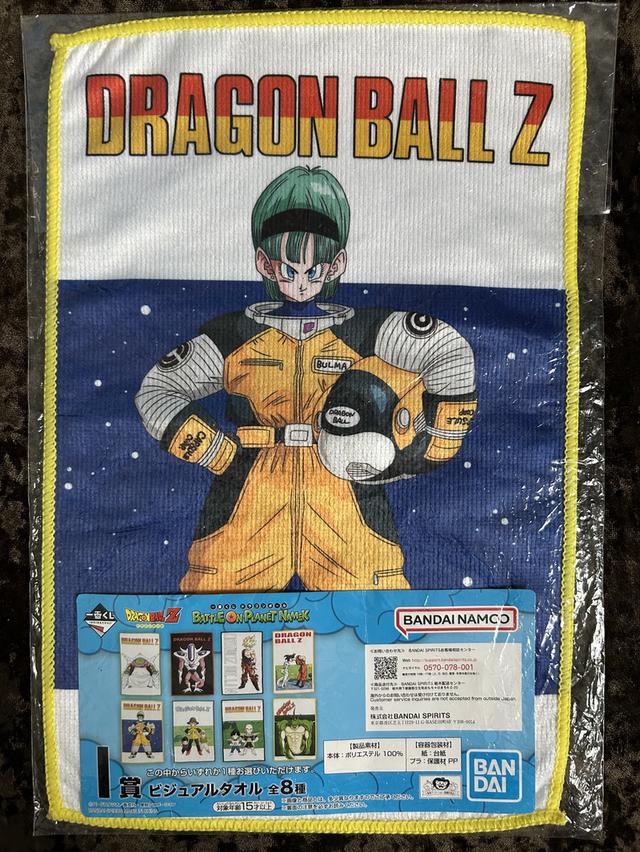 [หายาก! ครบเซต 8 ลาย] ผ้าเช็ดหน้า Dragon Ball Ichiban Kuji: Battle on Planet Namek (รางวัล I) - มือ 1 ในซีล รูปที่ 7