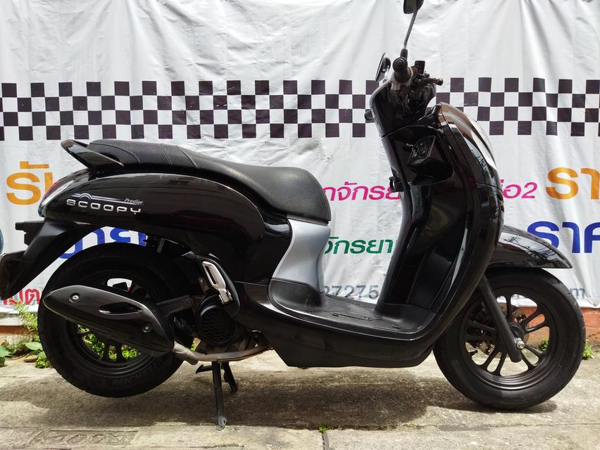 ขาย/แลก/เทิร์น Scoopy Prestige ล้อแม็กแท้ Idiling Stop คอมบายเบรค รถสวยสภาพดี แถมเสื้อยืดแบรนด์เนม
