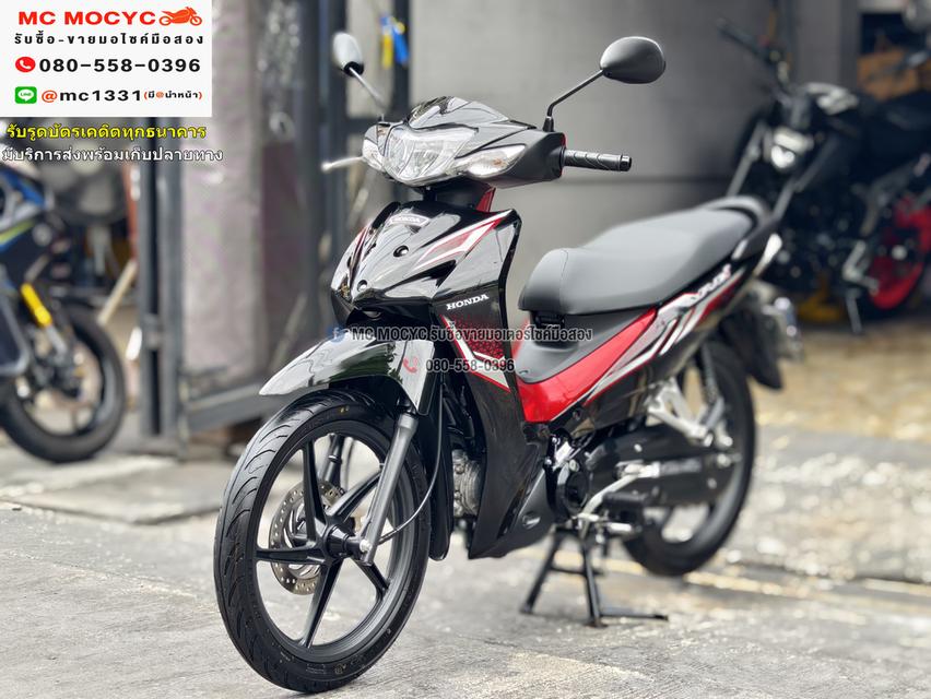 Wave 110i 2024 วิ่ง3000โลแท้ รุ่นTopล้อแมคสตาดมือ รถบ้านแท้มือเดียว สภาพป้ายแดง No1093