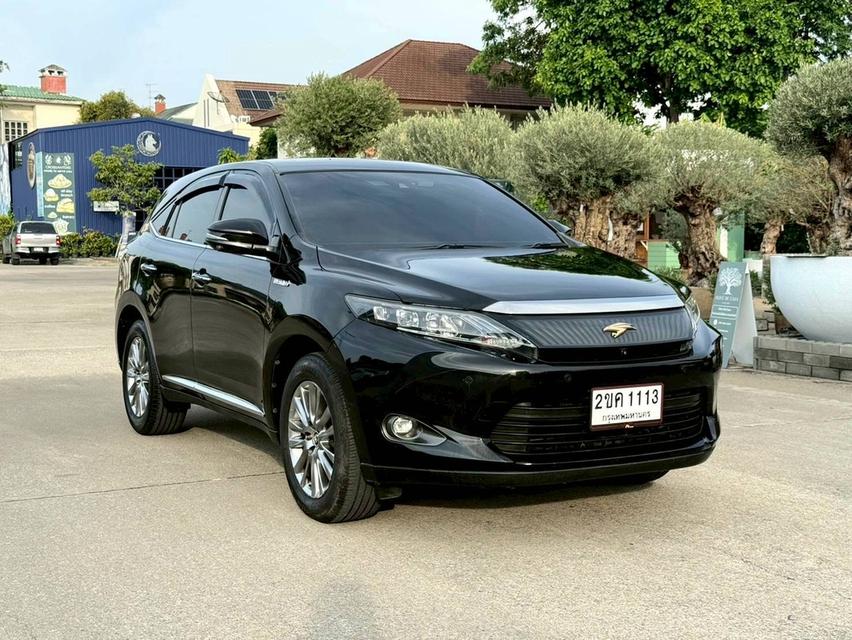 รหัสรถ PEAT606 TOYOTA HARRIER HYBRID E-FOUR 2014 ประวัติศูนย์ครบ