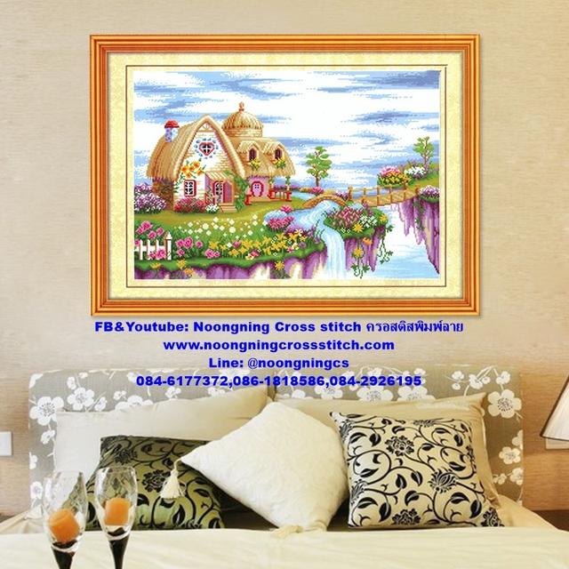 ร้าน Noongning Cross stitch ครอสติสพิมพ์ลาย จำหน่ายอุปกรณ์ครอสติส ภาพติดเพชร1778 7